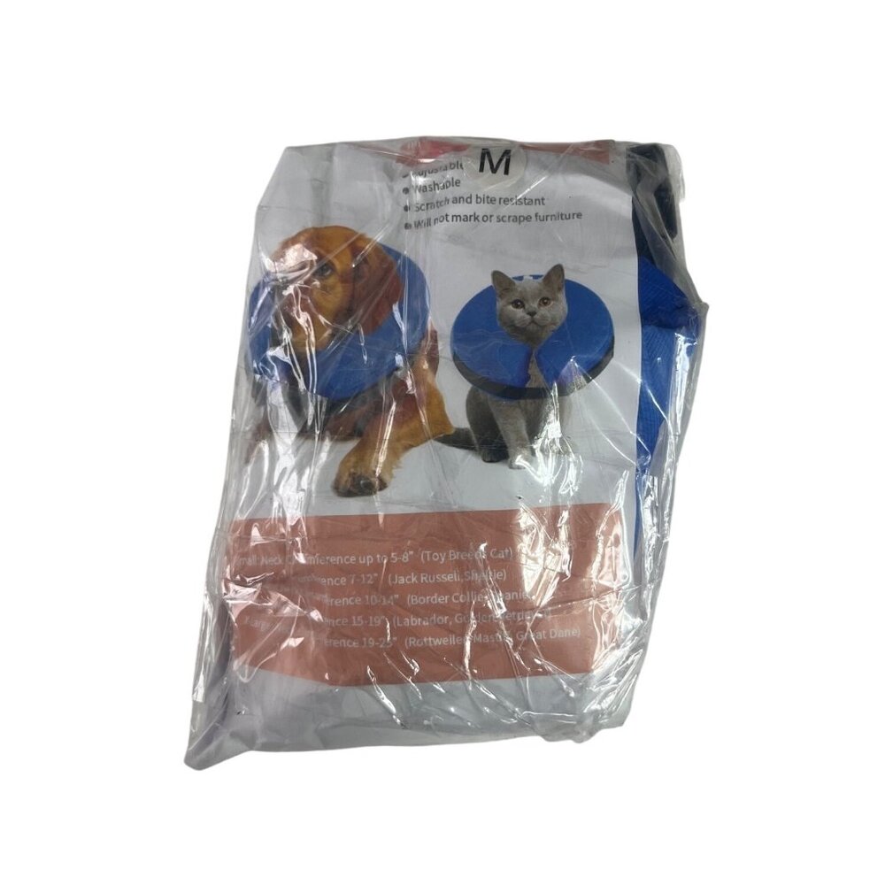 Adjustable Inflatable Pet Recovery Collar Medium Dogs Cats Cone Alternative